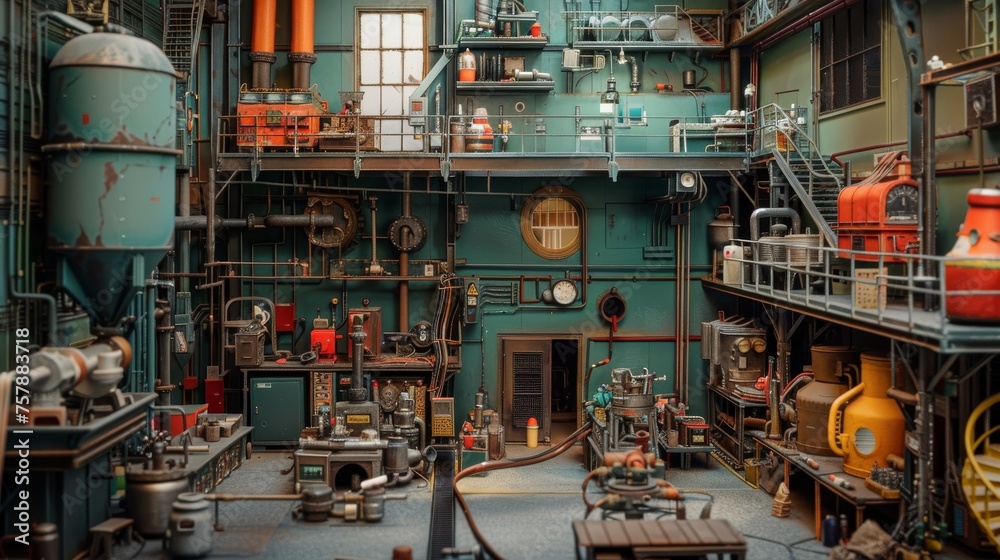 Toy production factory Toy production factory