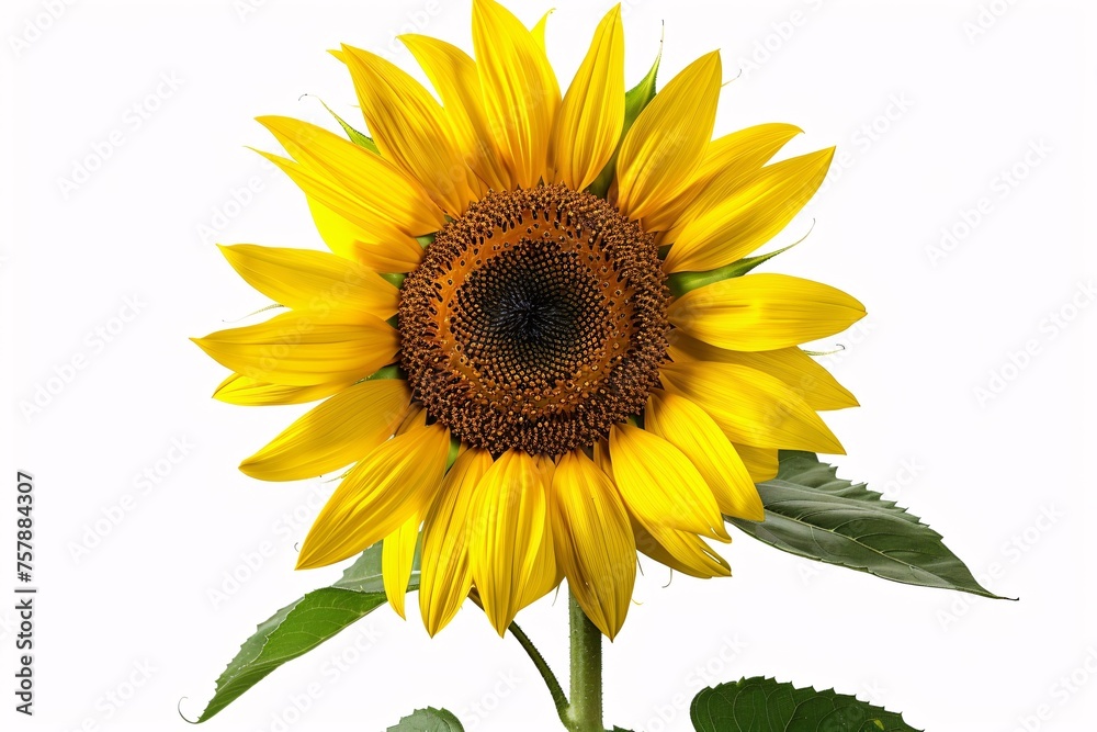 Sunflower in Full Bloom A Glorious Sight for the Month of August Generative AI Sunflower in Full Bloom A Glorious Sight for the Month of August Generative AI