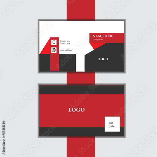 Double sided business card,Modern and Luxury business card, Unique and Stylish buniess card .