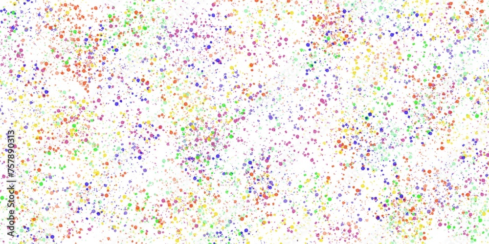 Abstract confetti background colorful drops, dots