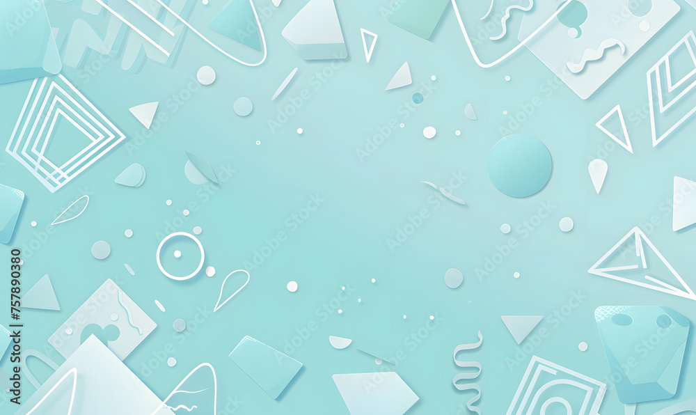 Abstracts geometric shapes illustration design.,Generative AI Abstracts geometric shapes illustration design.,Generative AI