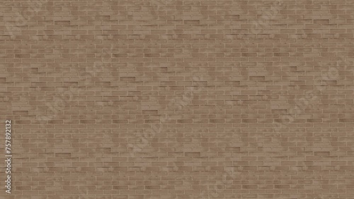 Brick pattern lite brown for wallpaper background or cover page