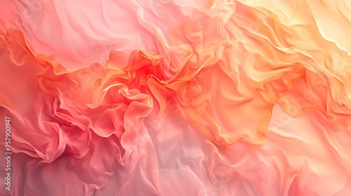 Blush and Tangerine Gradient Background, Copy Space, Gradient, blush and tangerine