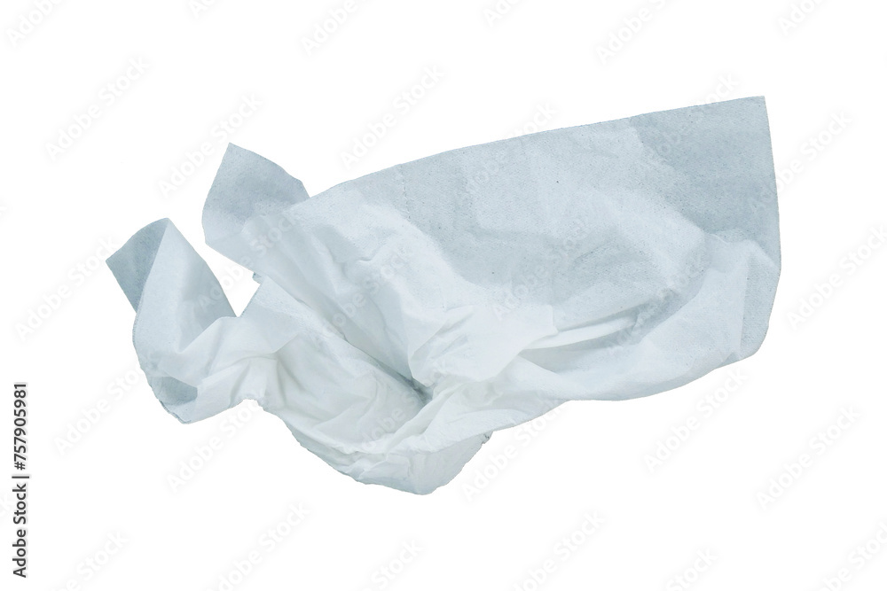 crumpled paper isolated on white crumpled paper isolated on white