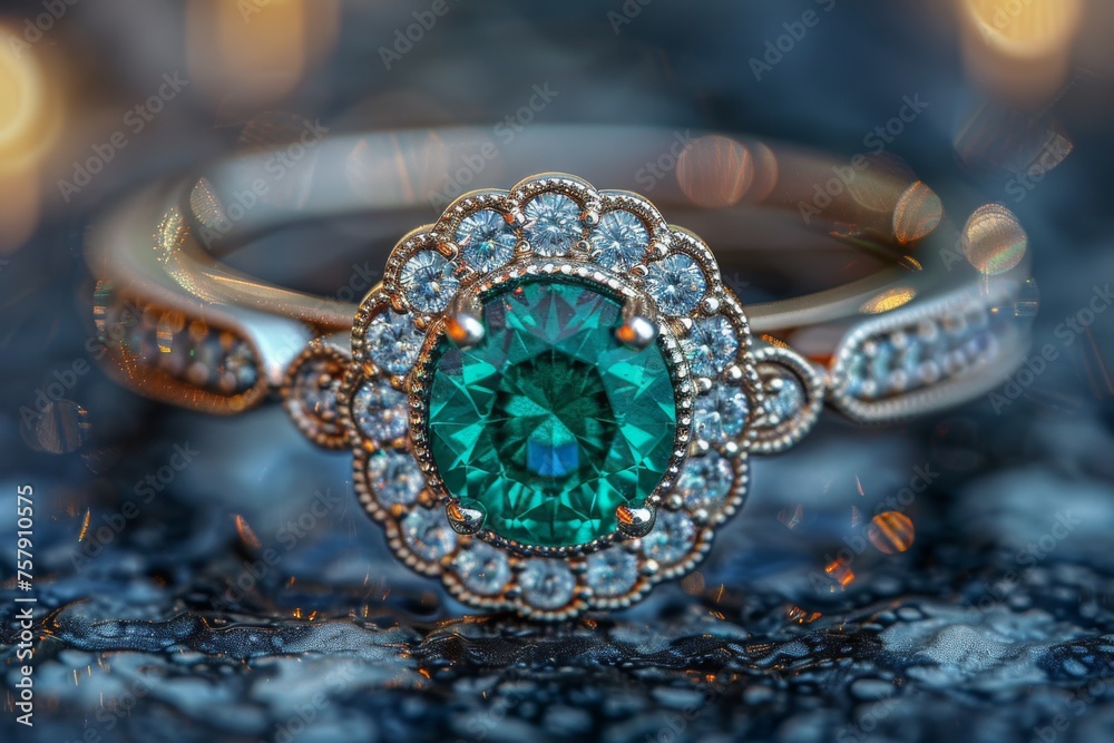 Fototapeta premium Emerald Ring