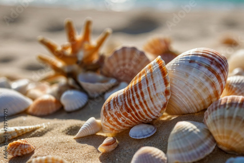 seashells on the beach © Magic Art