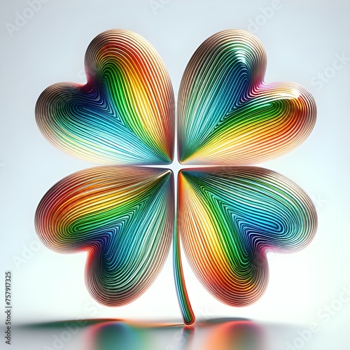 LGBTQ, rainbow clover