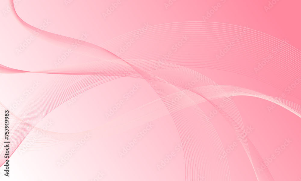pink smooth lines wave curves with soft gradient abstract background pink smooth lines wave curves with soft gradient abstract background