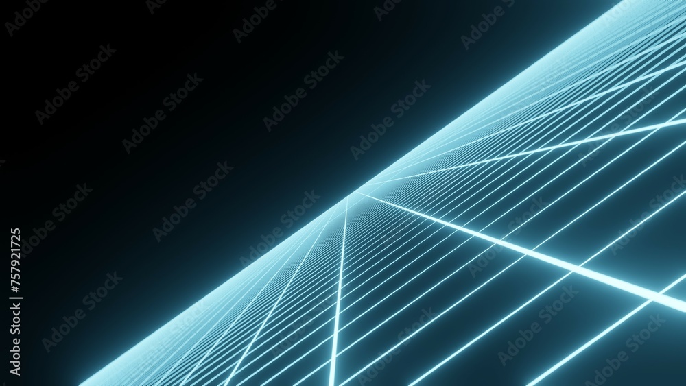 Retro fantastic background of the 80. Perspective grid with night sky. Futuristic neon mesh. 3d rendering. Retro fantastic background of the 80. Perspective grid with night sky. Futuristic neon mesh. 3d rendering.
