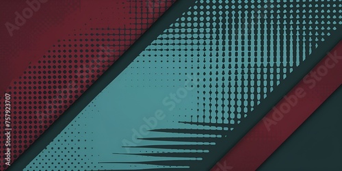 Wallpaper Mural Burgundy and Turquoise Color Abstract Arrows as Background, Burgundy, turquoise, abstract arrows, background Torontodigital.ca