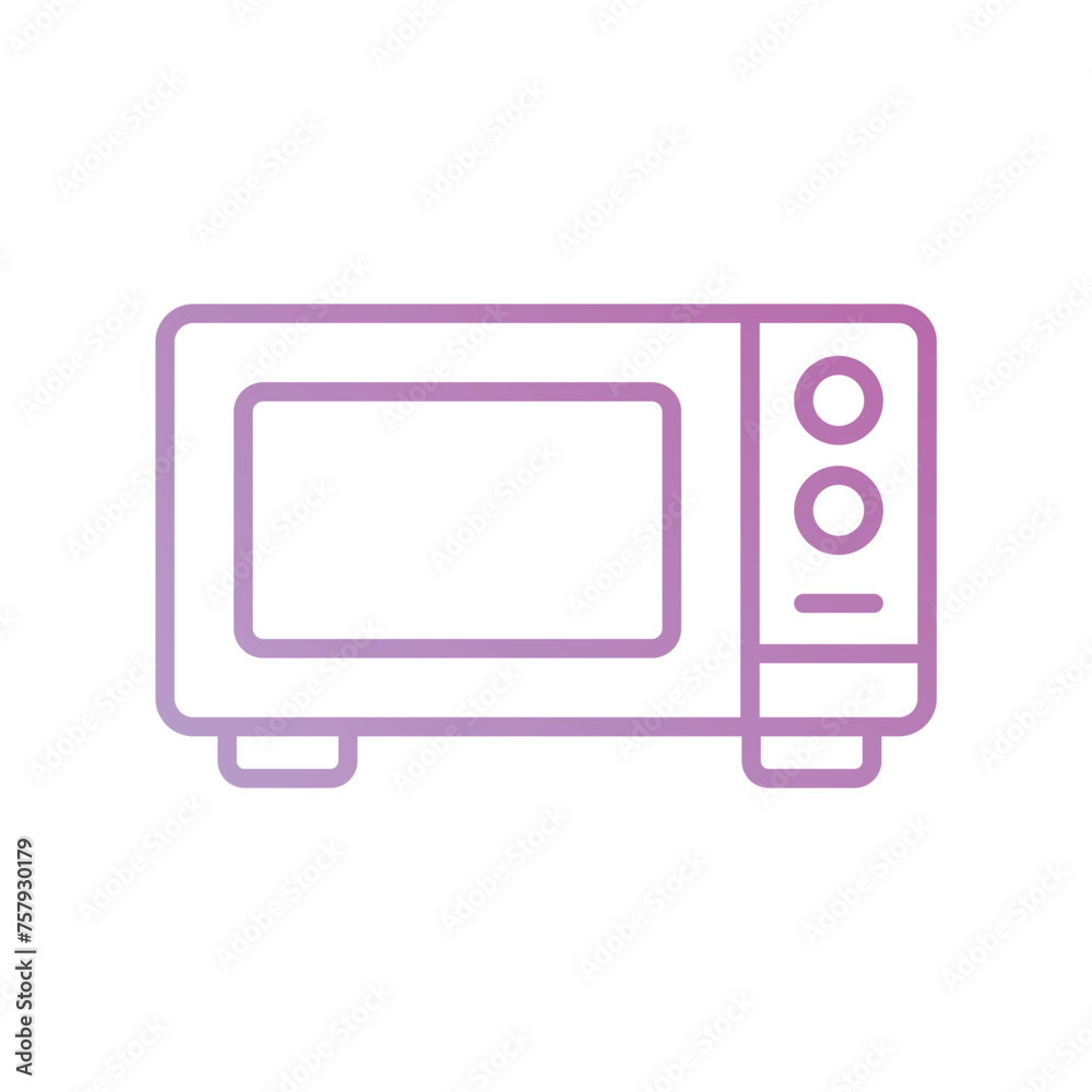 microwave icon with white background vector stock illustration microwave icon with white background vector stock illustration