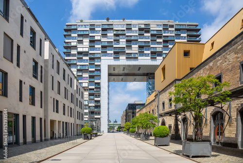 Am Rheinauhafen in Köln