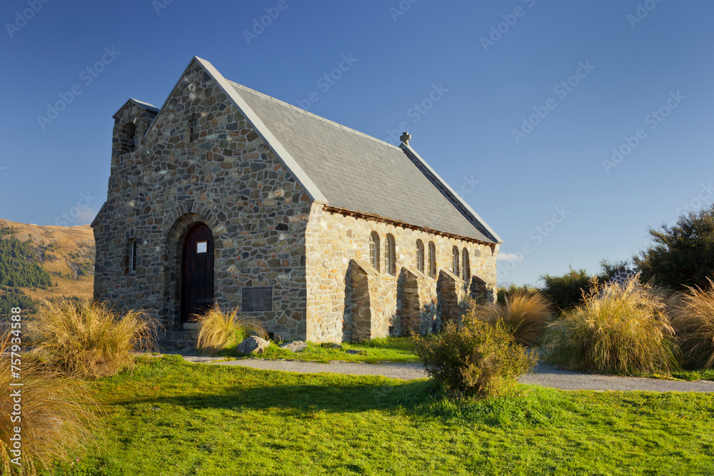 Good Shephard Church, Kapelle, Lake Tekapo, Canterbury, Südinsel, Neuseeland