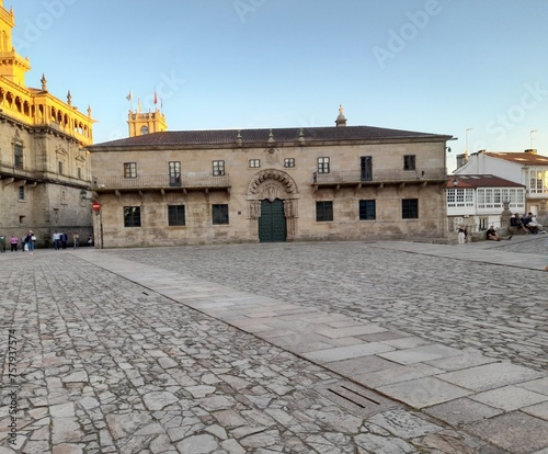 Colegio de San Xerome en Santiago de Compostela, Galicia photo