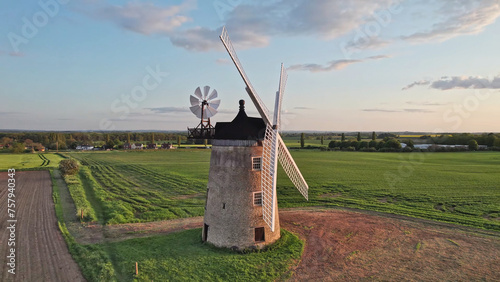 Old windmill of Great Haseley in South Oxfordshire, England, Jun 2023 photo