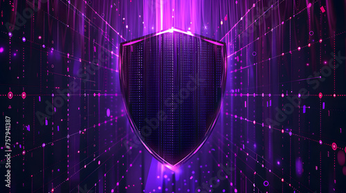Cyber ​​security and data protection, internet network security, protect business and financial transaction data from cyber attack, user private data security encryption