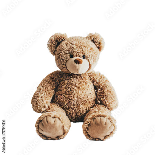 teddy bear isolated on transparent background