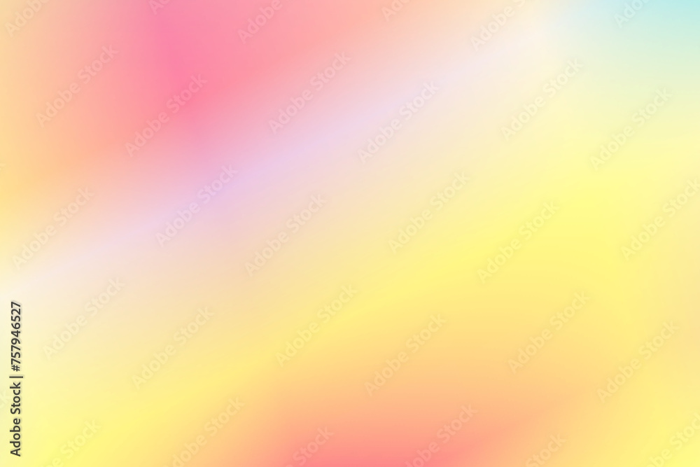 Blurred colored abstract background, Smooth colorful transition, very beautiful rainbow color gradient.