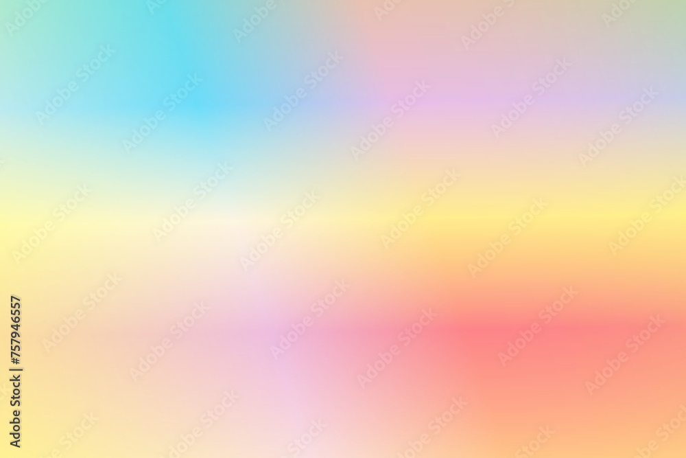 Blurred colored abstract background, Smooth colorful transition, very beautiful rainbow color gradient.