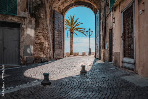 street in the town