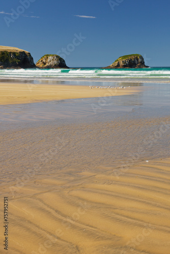 Tautuku Bay, Sandstrand, Catlins, Otago, Südinsel, Neuseeland