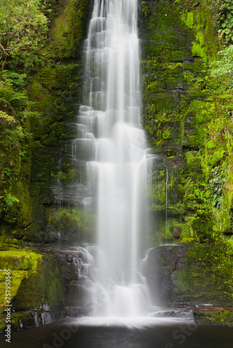 Upper McLean Falls, Catlins, Southland Südinsel, Neuseeland