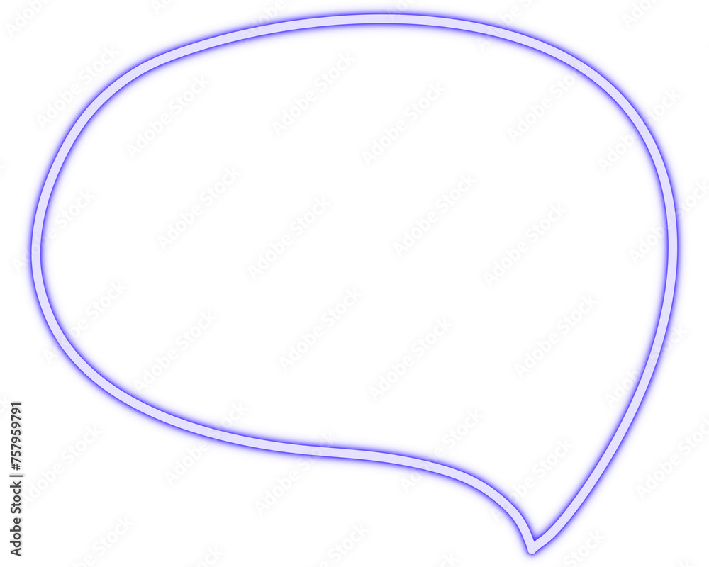Retro blue neon Speech Bubble line, neon text bar Png Clipart Retro blue neon Speech Bubble line, neon text bar Png Clipart