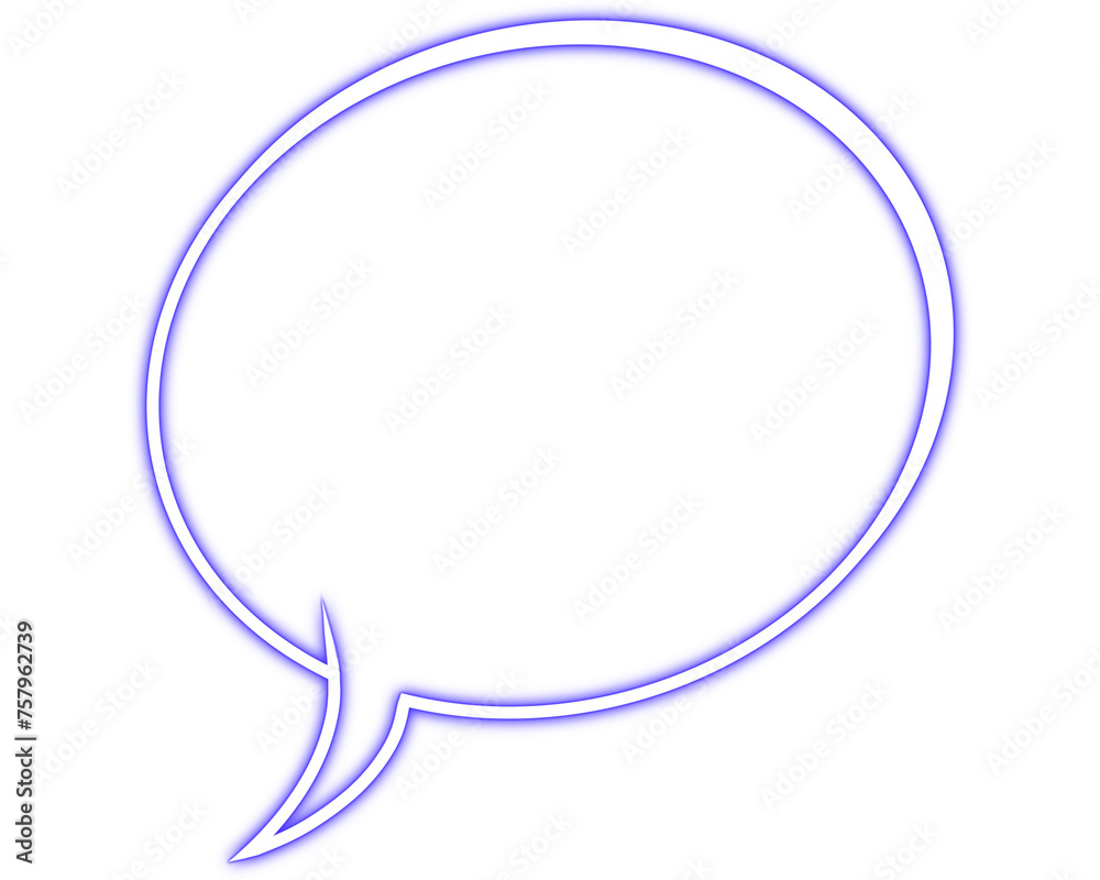 Retro blue neon Speech Bubble line, neon text bar Png Clipart Retro blue neon Speech Bubble line, neon text bar Png Clipart