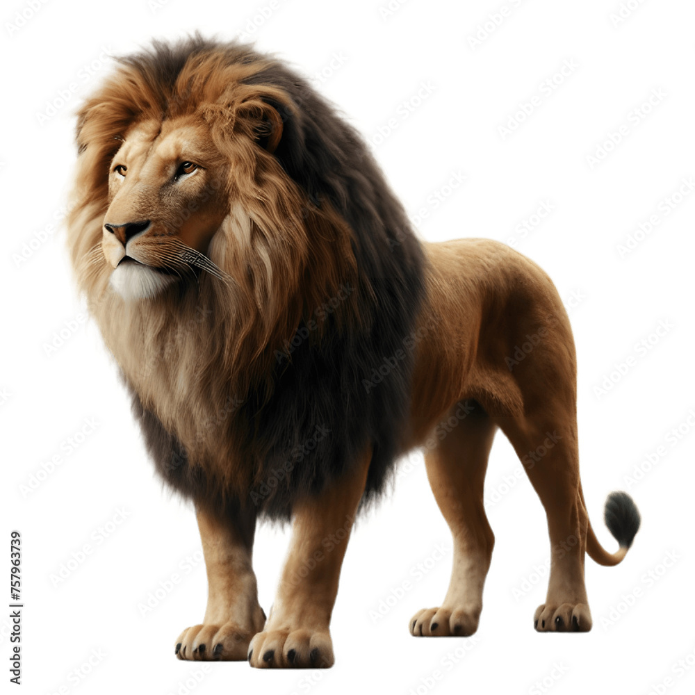 Lion PNG Photo: Striking Visual of the Mighty Beast - Lion PNG, Lion Transparent Background - Lion PNG Image
