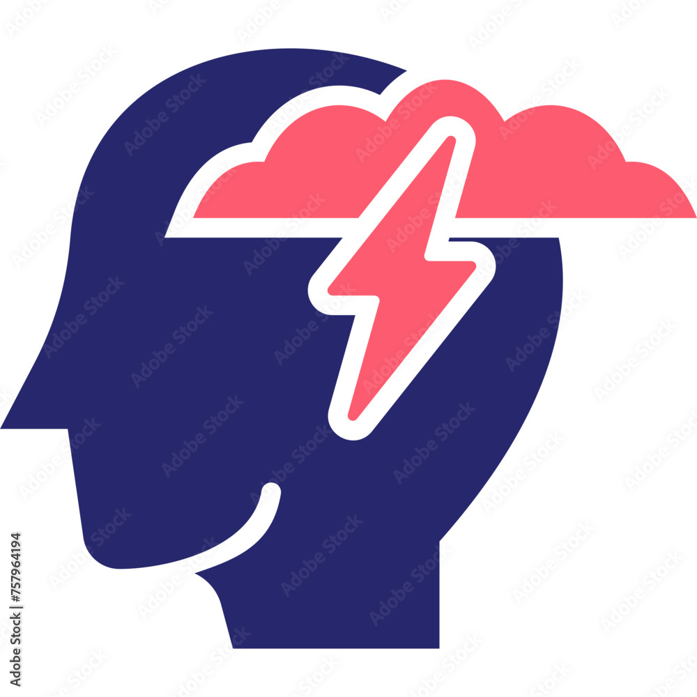 Obraz premium Brainstorming Icon