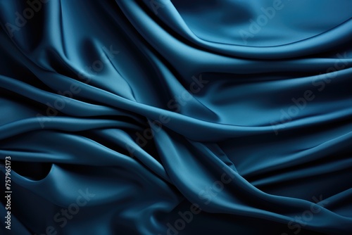 Blue background of the abstract luxury gradient. Dark blue smooth