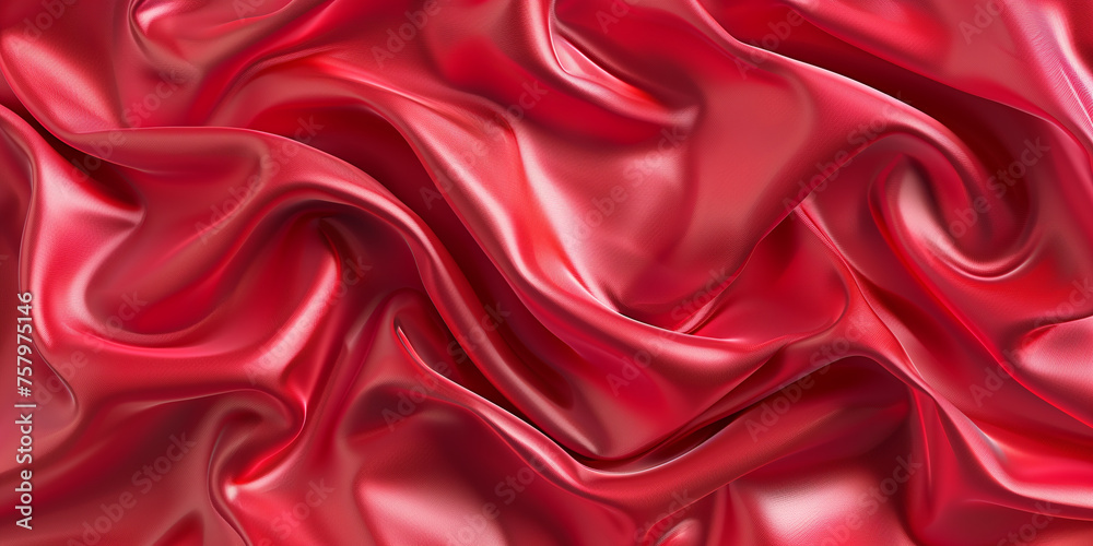 red colored silk fabric texture background, top view red colored silk fabric texture background, top view