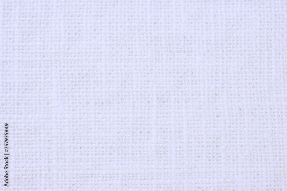 Fototapeta premium white hemp viscose natural fabric cloth, sackcloth rough texture of textile fashion abstract background