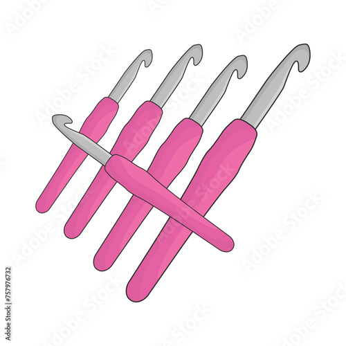 crochet hook illustration