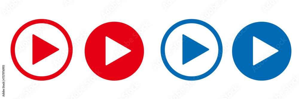 動画 再生 ボタン アイコンセット 動画 再生 ボタン アイコンセット