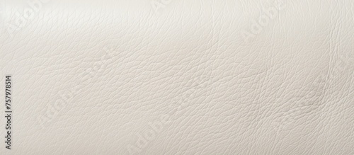 Elegant White Leather Texture Background with Subtle Patterns for Sophisticated Designs