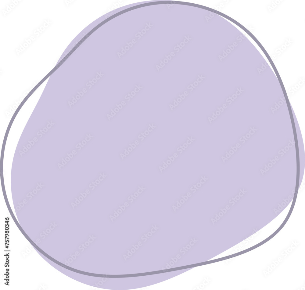 Abstract shape illustration Abstract shape illustration