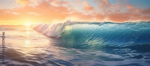 Dynamic Ocean Waves: Nature's Powerful Beauty Captured in a Single Frame