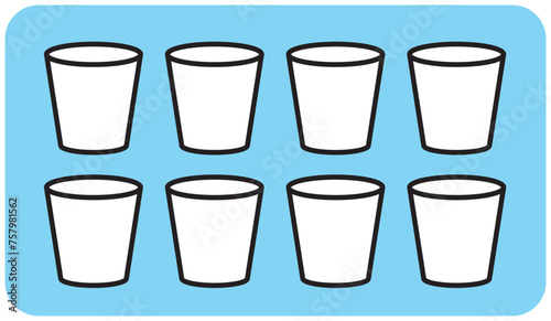 Water Intake Tracker Stickers