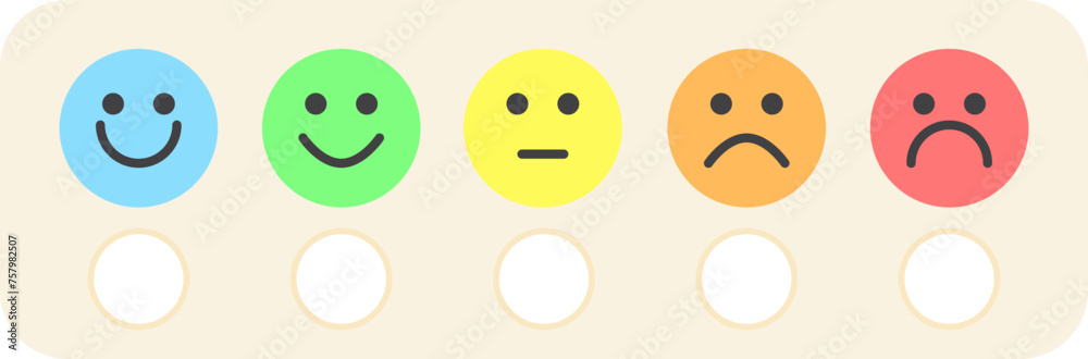Fototapeta premium Mood Tracker Stickers