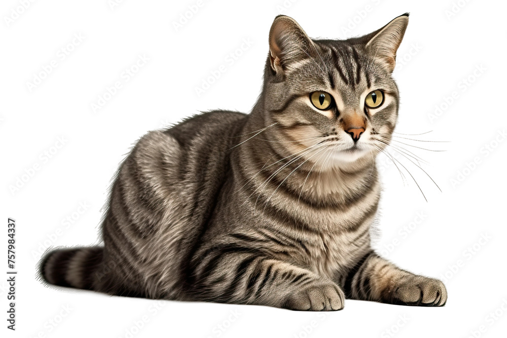 front cat cute Such background tabby animal! gray Image white