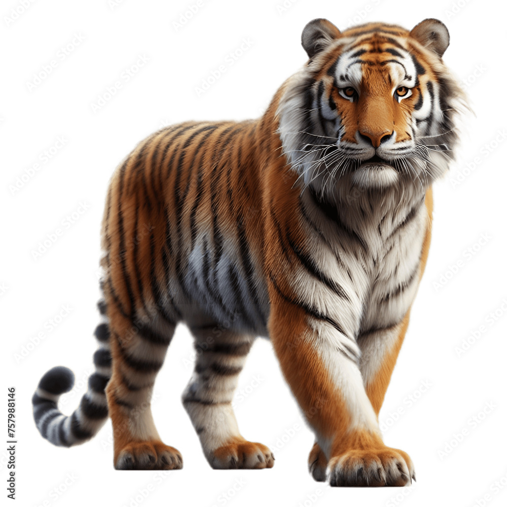 Tiger PNG Download: Striking Visual of the Fierce Predator - Tiger PNG Image, Tiger Transparent Background - Tiger PNG
