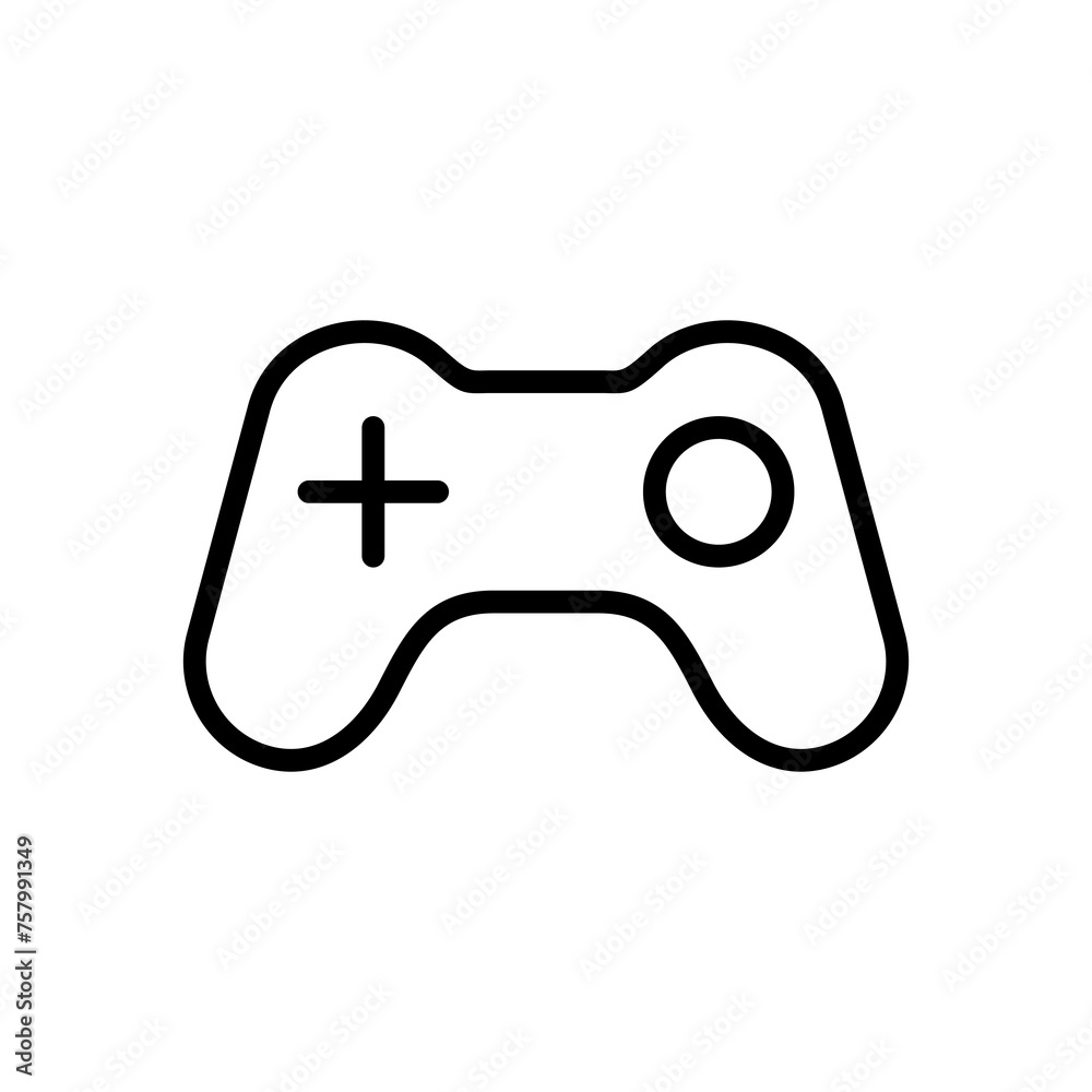 game controller icon symbol vector template game controller icon symbol vector template
