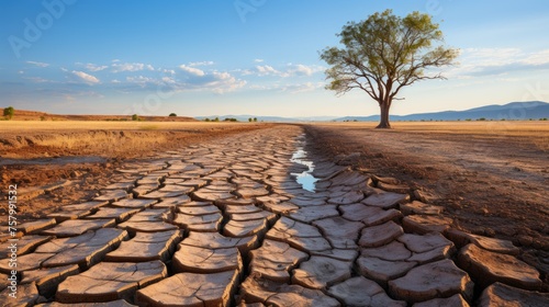 global warming climate change enviorment drought, ai