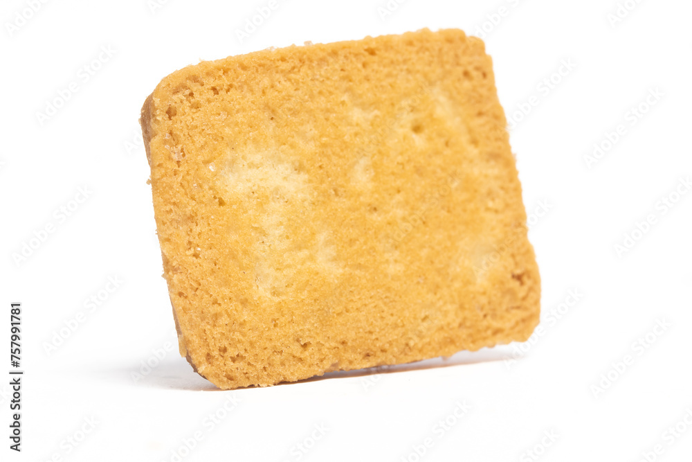 Danish butter cookies the finnish bread cookie back view isolated on white background clipping path Danish butter cookies the finnish bread cookie back view isolated on white background clipping path