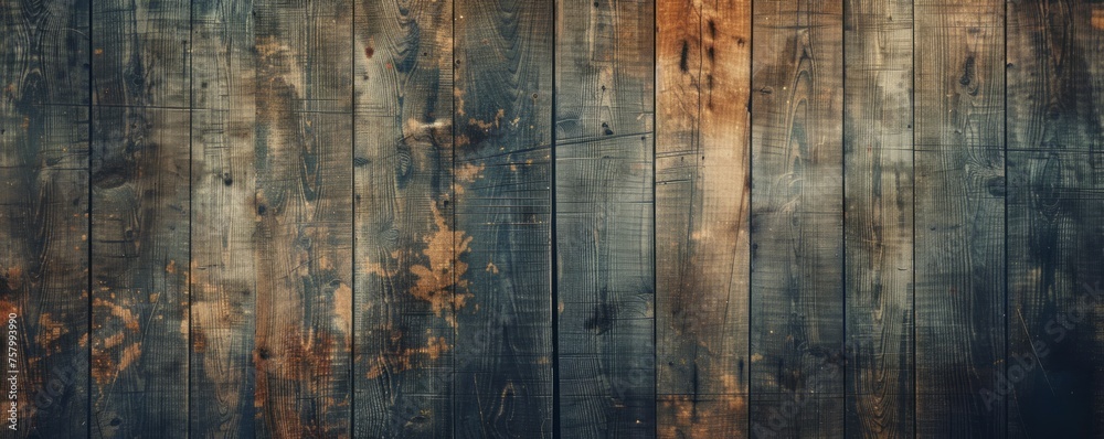 Retro wooden texture with a rustic feel, perfect for vintage backgrounds.