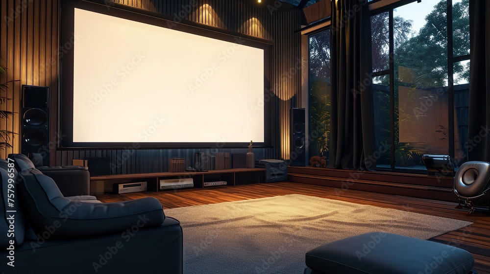 Projection Screen to Showcase Your Projects