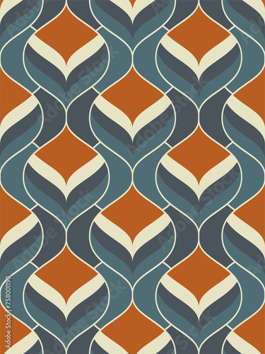 Retro pattern background