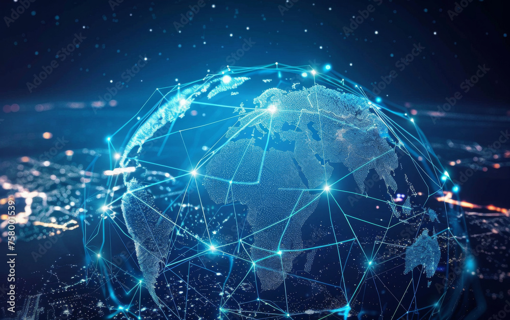 Global business internet network connection iot internet of things business intelligence concept Global business internet network connection iot internet of things business intelligence concept