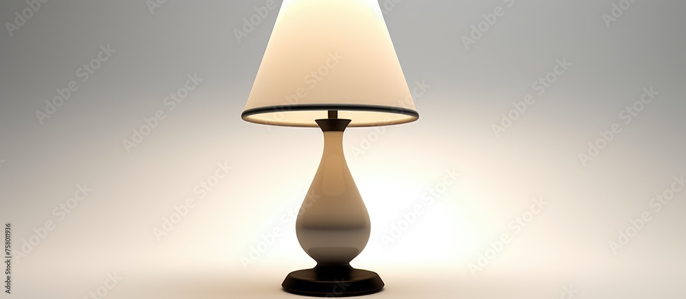 Table lamp symbol. Basic on plain white backdrop. Table lamp symbol. Basic on plain white backdrop.